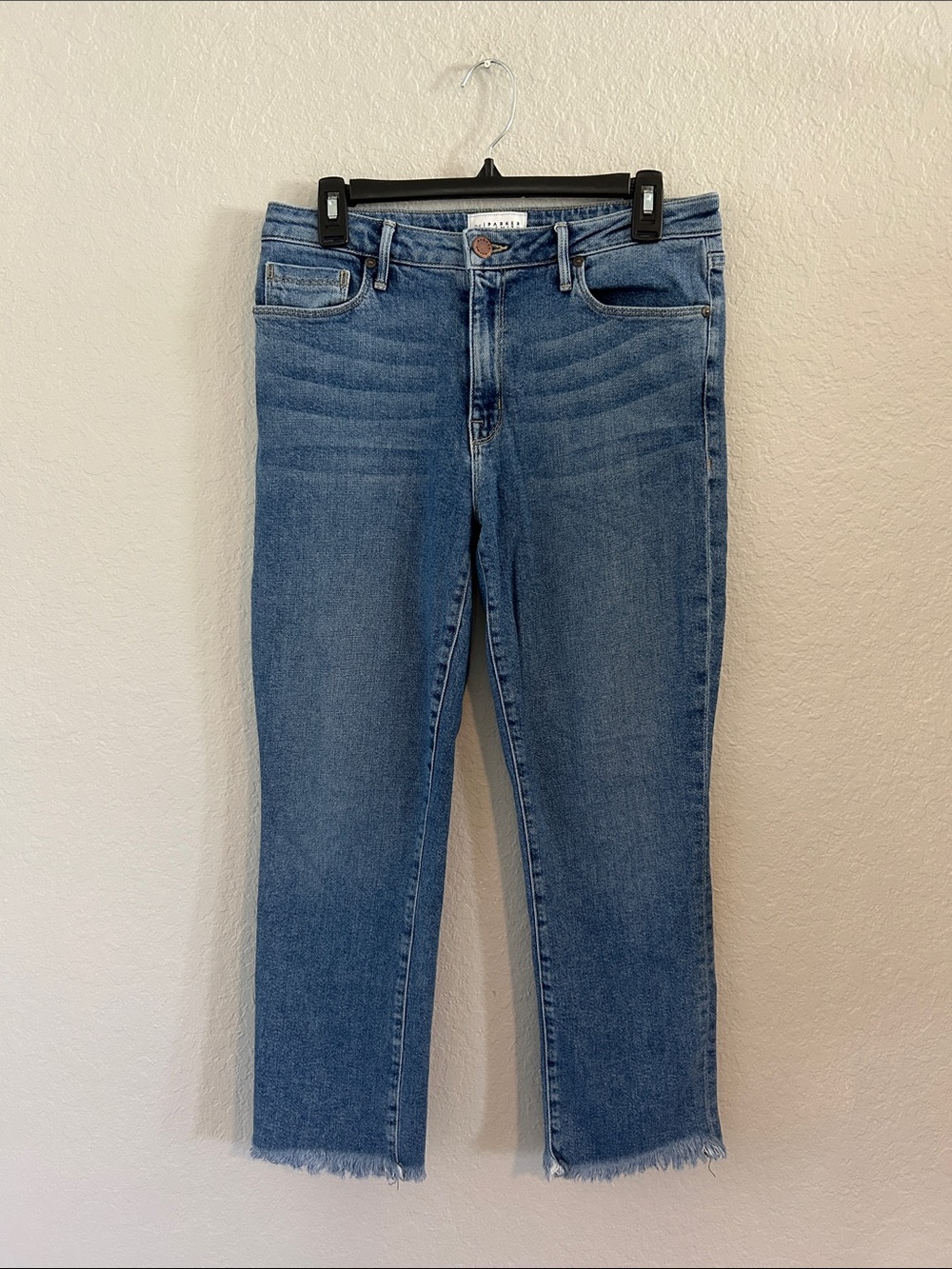 PARKER SMITH cropped hemmed jeans